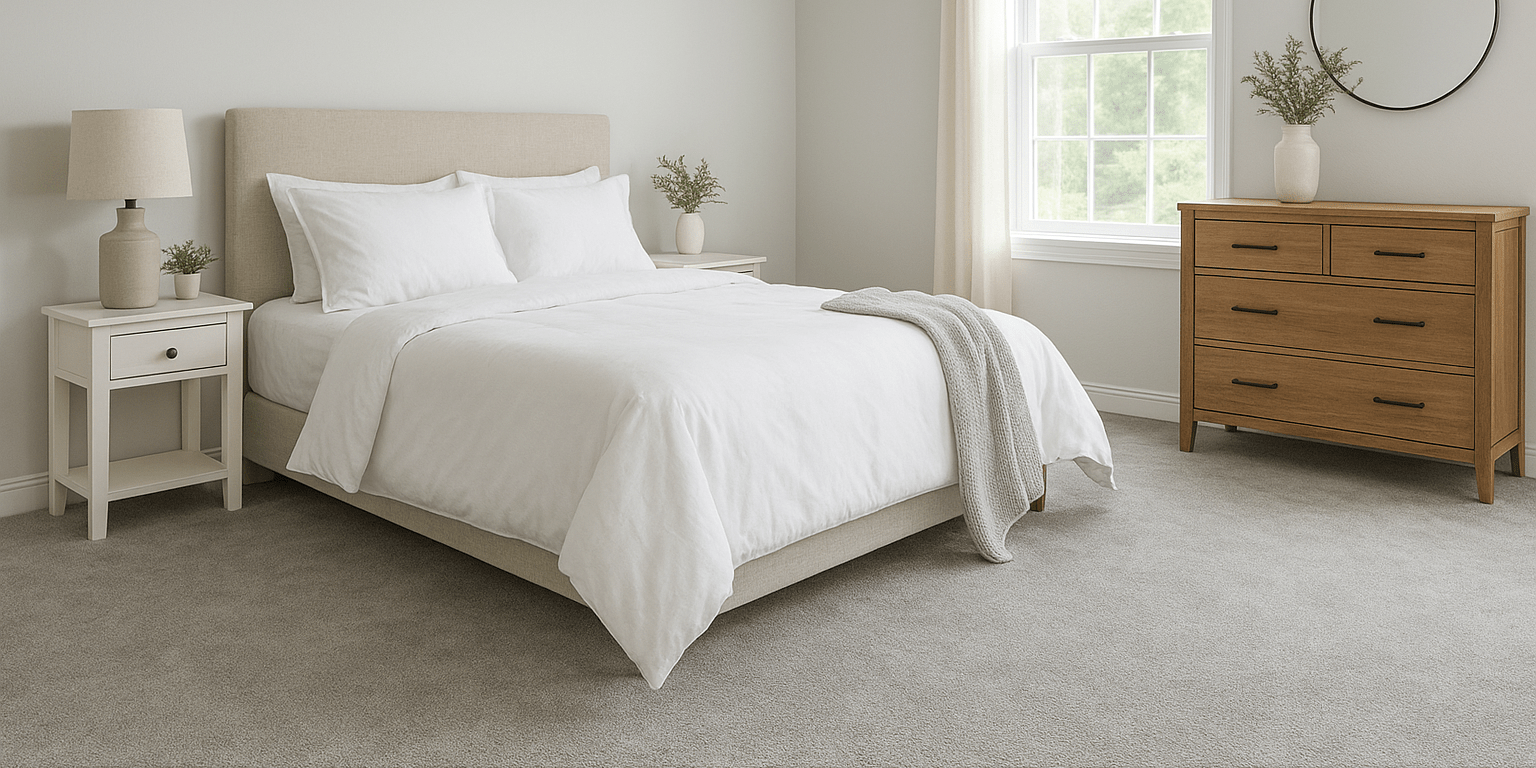 Bedroom Carpet Room Scene